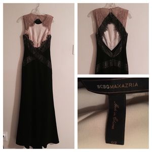 BCBG Max Azria Open Back Gown